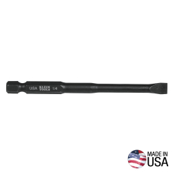 SL14355 1/4-Inch Slotted Power Drivers, 3-1/2-Inch, 5-Pack Image