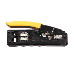 VDV226107 Ratcheting Data Cable Crimper/Stripper/Cutter, Compact Image 