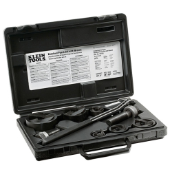 Tulmex 53732 Juego de 6 Sacabocados KT de 0.50'' a 2'' en estuche. Image 