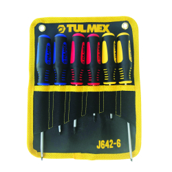 Tulmex J642-6 Juego de 6 desarmadores Image 