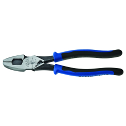 Tulmex KT215-9 Pinza electricista de alta palanca con jalaguia y ponchadora de terminales 9'' Image 
